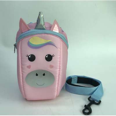 unicorn pink cute adorable toddler rein bag for girls and kids